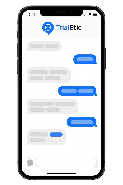 TrialEtic WhatsApp Interface